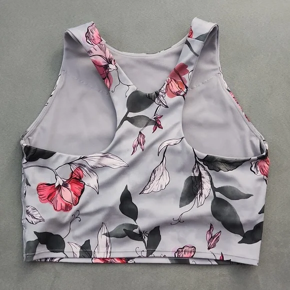 Athleta Conscious Crop Printed Small A-C Iris Floral - Picture 2 of 5